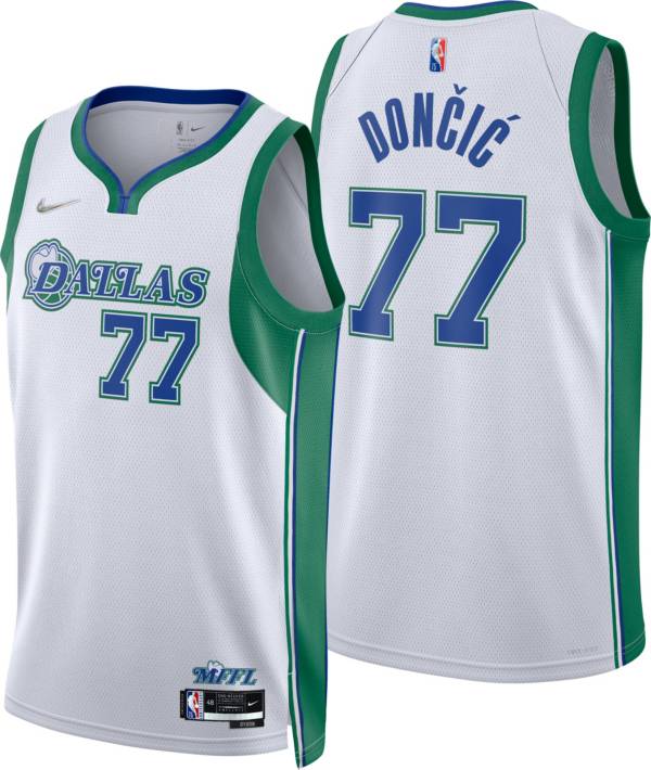 Nike Men's 2021-22 City Edition Dallas Mavericks Luka Doncic #77