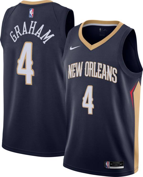 Nike Men's New Orleans Pelicans Trey Murphy III Navy Dri-FIT Swingman Jersey