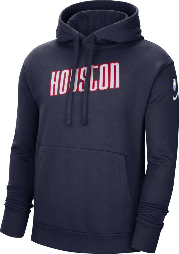 Nike Men's 2021-22 City Edition Houston Rockets Blue Essential Pullover Hoodie product image