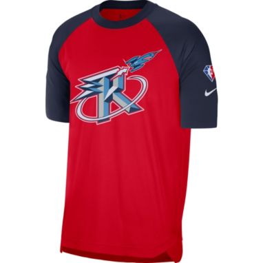 sorry, Nike Men's 2021-22 City Edition Houston Rockets Red Dri-Fit Pregame Shirt is currently out of stock
