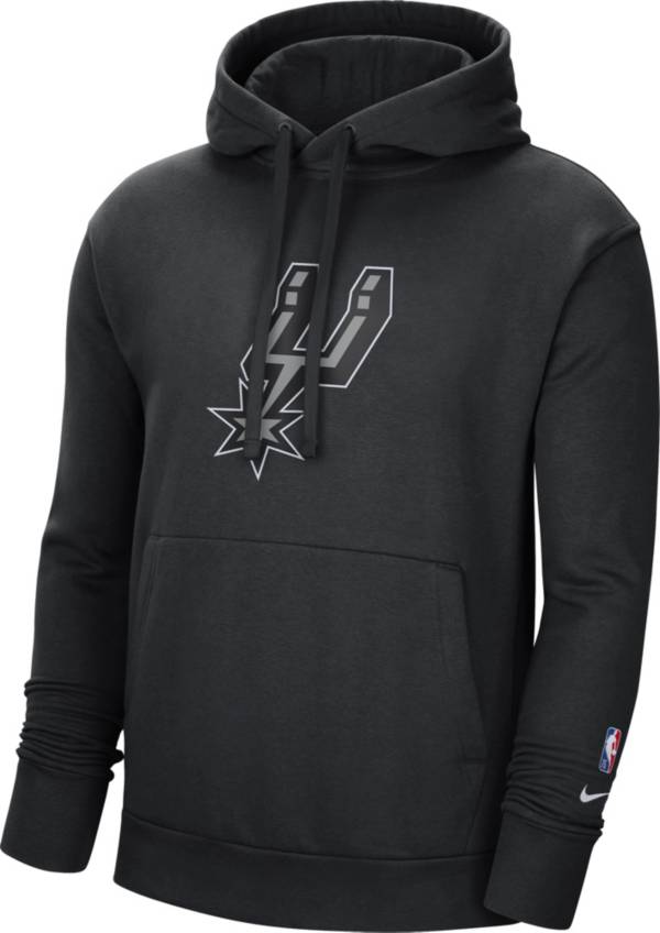 Nike Men's San Antonio Spurs Black Fleece Hoodie product image