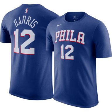 sorry, NBA Men's Philadelphia 76ers Tobias Harris #12 Blue Icon T-Shirt is currently out of stock