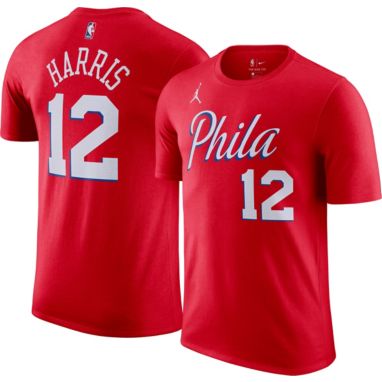 sorry, Nike Men's Philadelphia 76ers Tobias Harris #12 Red Icon T-Shirt is currently out of stock