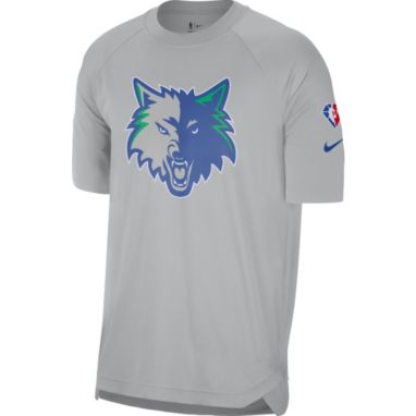 sorry, Nike Men's 2021-22 City Edition Minnesota Timberwolves Black Dri-Fit Pregame Shirt is currently out of stock