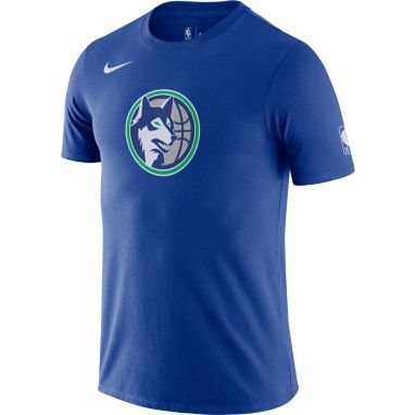 sorry, Nike Men's 2021-22 City Edition Minnesota Timberwolves Blue Dri-Fit Logo T-Shirt is currently out of stock
