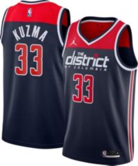 Nike Men's Washington Wizards Kyle Kuzma #33 Red T-Shirt, Small