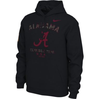 sorry, Nike Men's Alabama Crimson Tide Veterans Day Black Pullover Hoodie is currently out of stock