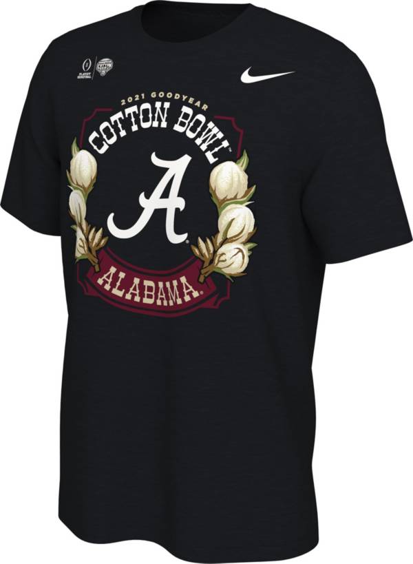 Nike Men's College Football Playoff 2021 Goodyear Cotton Bowl Bound Alabama Crimson Tide T-Shirt