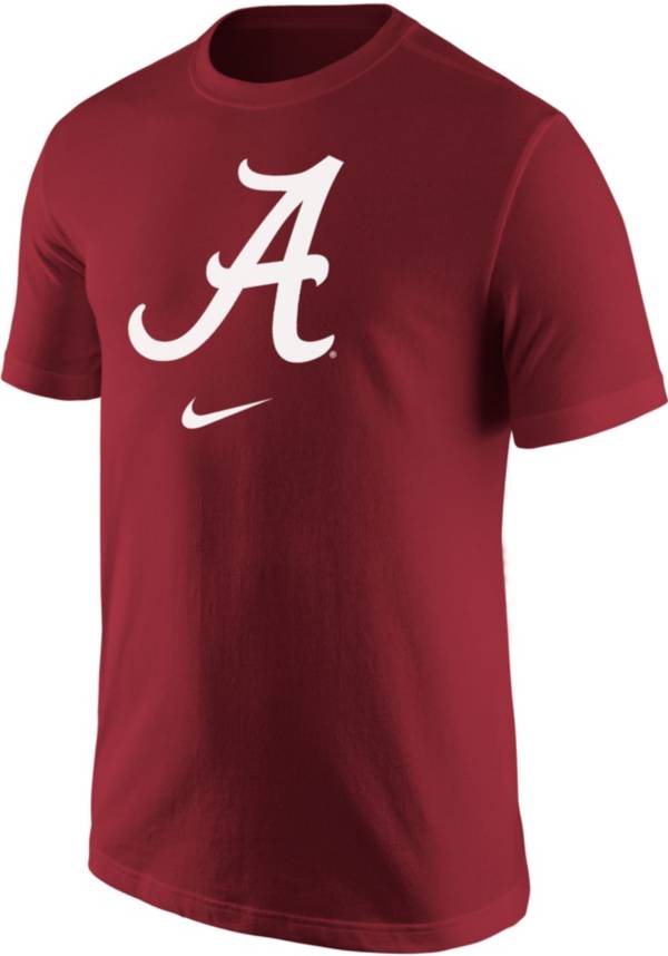 Nike Men's Alabama Crimson Tide Crimson Core Cotton Logo T-Shirt product image