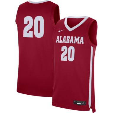 sorry, Nike Men's Alabama Crimson Tide #20 Crimson Replica Basketball Jersey is currently out of stock