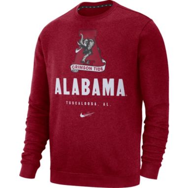 sorry, Nike Men's Alabama Crimson Tide Crimson Vault Logo Club Fleece Crew Neck Sweatshirt is currently out of stock