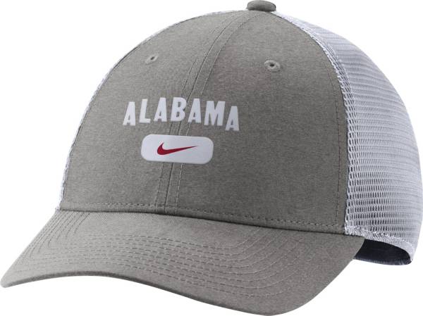 Nike Men's Alabama Crimson Tide Grey Legacy91 Trucker Hat