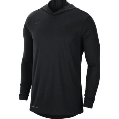 sorry, Nike Men's Alabama Crimson Tide Black Dri-FIT Vapor Pinnacle Long Sleeve Hoodie T-Shirt is currently out of stock