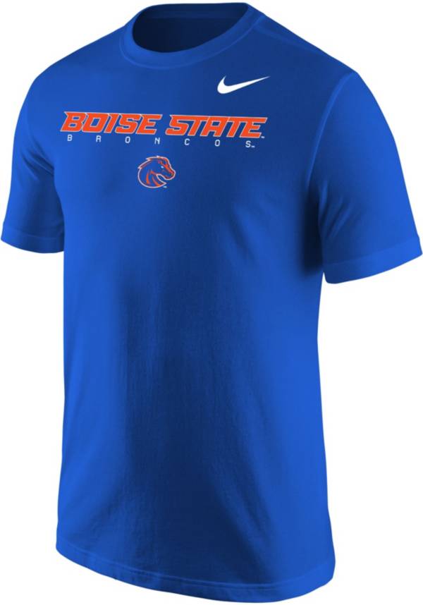 Nike Men's Boise State Broncos Blue Core Cotton Graphic T-Shirt product image