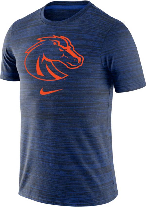Nike Men's Boise State Broncos Heathered Blue Velocity Legend T-Shirt