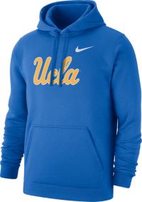 Nike Men's UCLA Bruins Cream Sportswear Fleece Crew Neck Sweatshirt, XXL, White