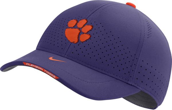 Nike Men's Clemson Tigers Regalia AeroBill Swoosh Flex Classic99 Football Sideline Hat product image