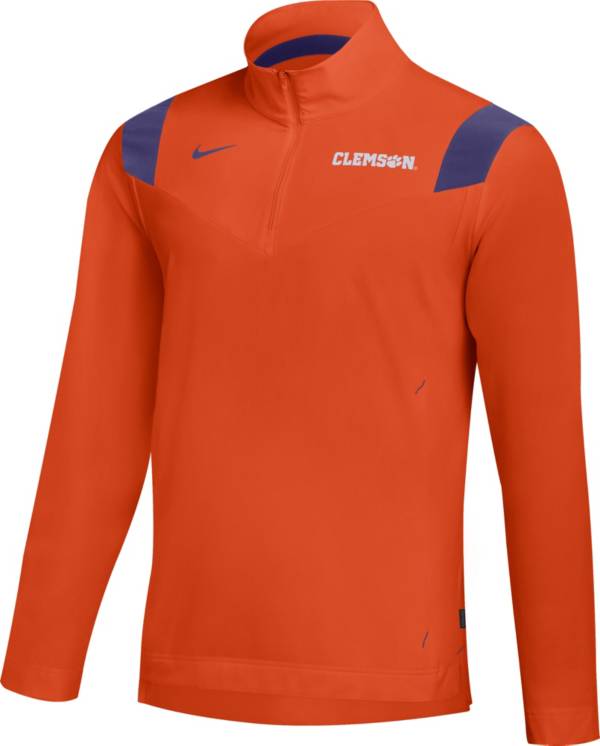 Nike Men's Clemson Tigers Orange Football Sideline Coach Lightweight Jacket product image