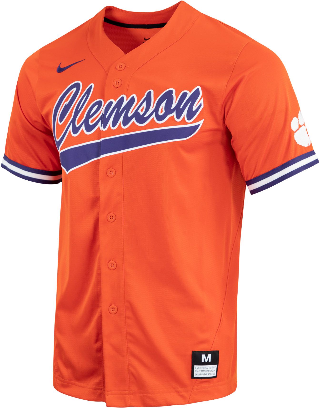 clemson baseball jersey