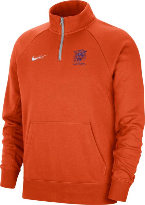 Nike Men's Clemson Tigers Orange Retro Quarter-Zip product image