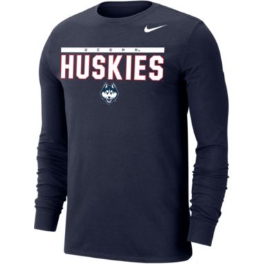 sorry, Nike Men's UConn Huskies Blue Dri-FIT Cotton Long Sleeve T-Shirt is currently out of stock