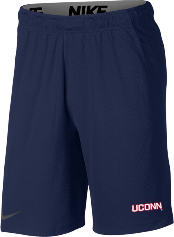 Nike Men's UConn Huskies Blue Dri-FIT Hype Shorts