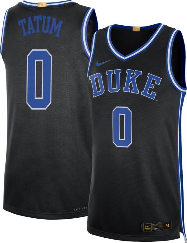 Nike Men's Duke Blue Devils Jayson Tatum #0 Black Limited Basketball Jersey product image