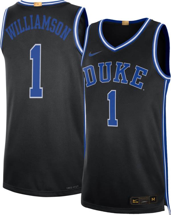 Nike Men s Duke Blue Devils Zion Williamson 1 Black Limited