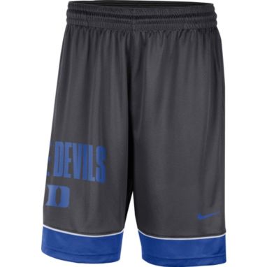 sorry, Nike Men's Duke Blue Devils Grey Dri-FIT Fast Break Shorts is currently out of stock
