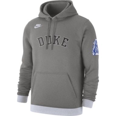 sorry, Nike Men's Duke Blue Devils Grey Retro Fleece Pullover Hoodie is currently out of stock