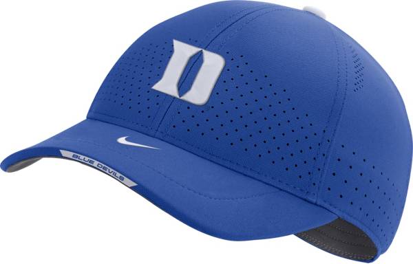 Nike Men's Duke Blue Devils Duke Blue AeroBill Swoosh Flex Classic99 Football Sideline Hat