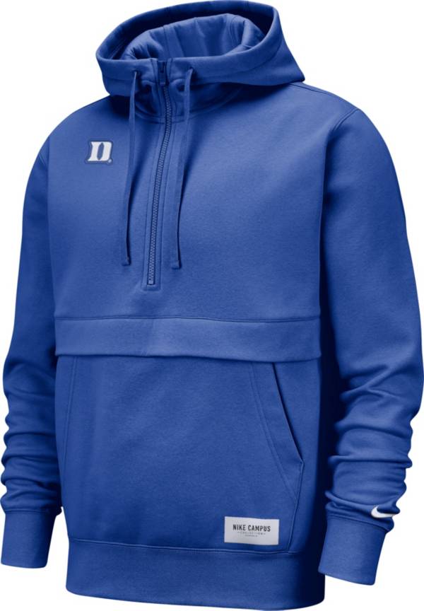 Nike Men's Duke Blue Devils Duke Blue Club Fleece Half-Zip Hoodie product image