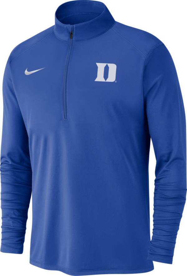 Nike Men's Duke Blue Devils Duke Blue Dri-FIT Pacer Quarter-Zip Shirt