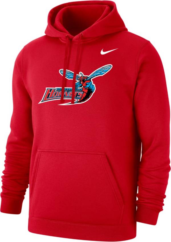 Nike Men's Delaware State Hornets Red Club Fleece Pullover Hoodie