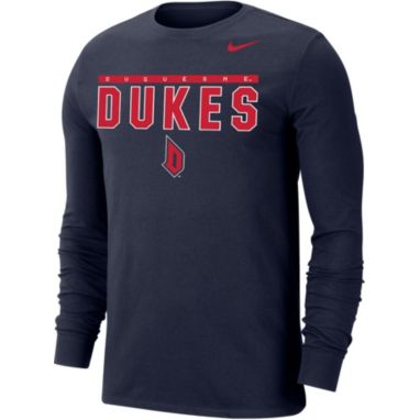 sorry, Nike Men's Duquesne Dukes Blue Dri-FIT Cotton Long Sleeve T-Shirt is currently out of stock