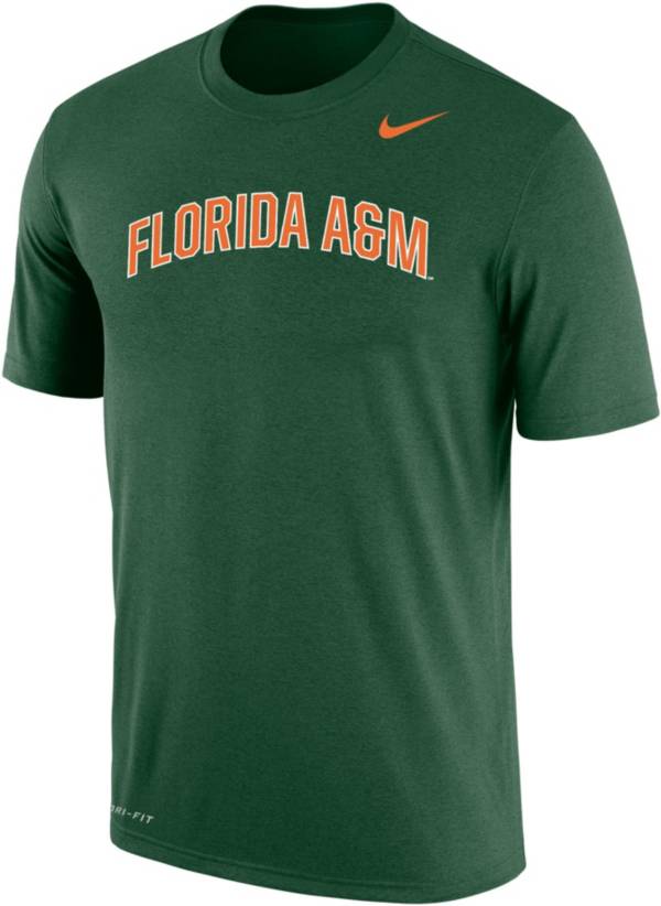 Nike Men S Florida A M Rattlers Green Dri Fit Cotton T Shirt Dick S Sporting Goods