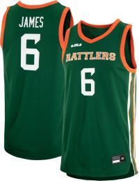 Nike LeBron James Men's Florida A&M Rattlers #6 Replica Basketball Jersey - White - M - M (Medium)