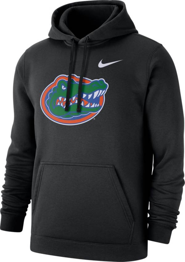 Nike Men's Florida Gators Club Fleece Pullover Black Hoodie product image
