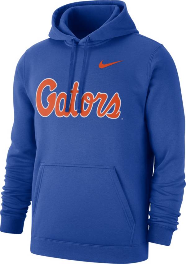 Nike Men's Florida Gators Blue Club Fleece Pullover Hoodie | Dick's ...