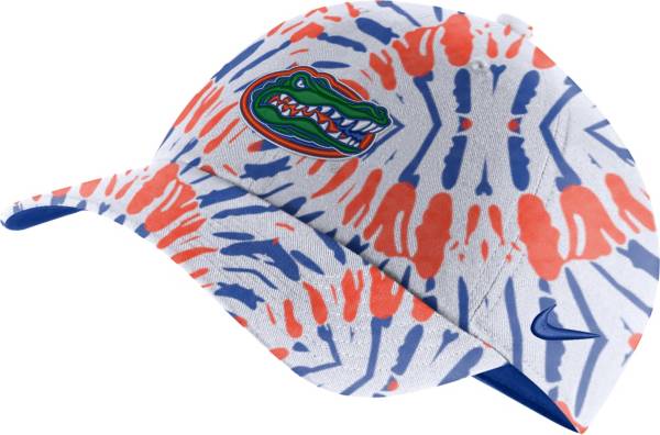 Nike Men's Florida Gators Blue Tie-Dye Heritage86 Festival Hat