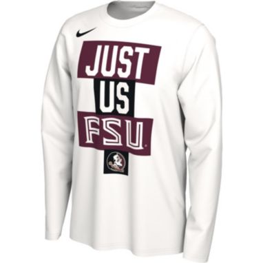 sorry, Nike Men's Florida State Seminoles ‘Just Us' Bench Long Sleeve T-Shirt is currently out of stock