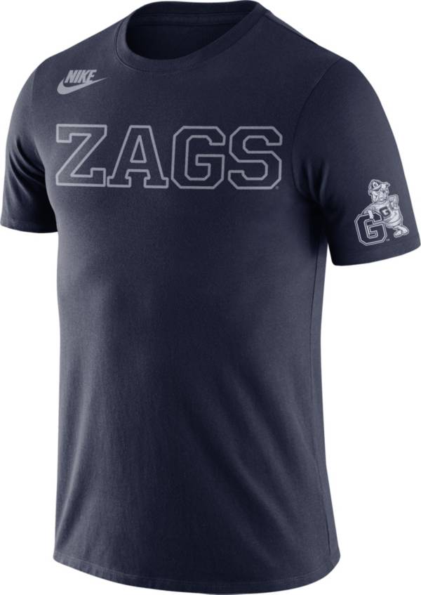 Nike Men's Gonzaga Bulldogs Blue Retro Cotton T-Shirt