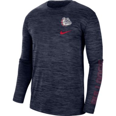 sorry, Nike Men's Gonzaga Bulldogs Blue Dri-FIT Velocity Graphic Long Sleeve T-Shirt is currently out of stock