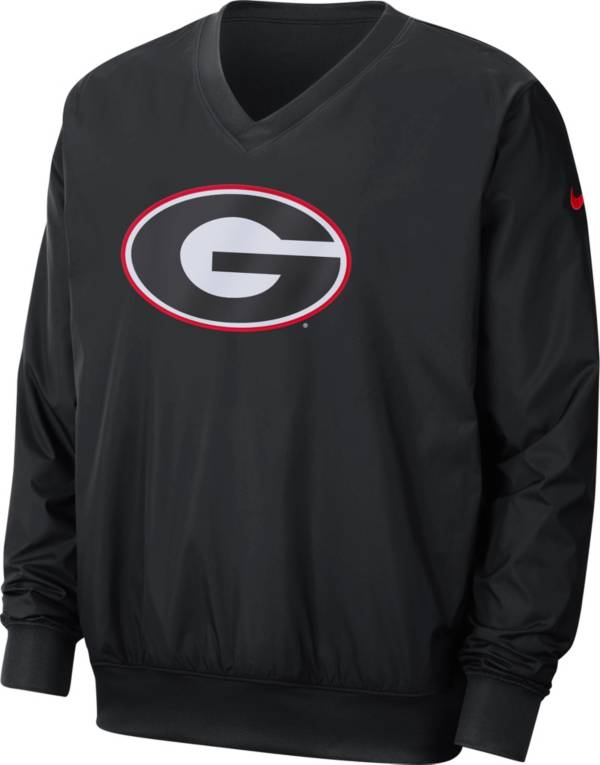 Nike Men's Georgia Bulldogs Stadium Windshirt Black Jacket