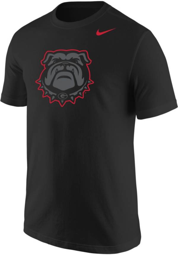 Nike Men's Georgia Bulldogs Black Dawg Logo Core Cotton Graphic T-Shirt product image