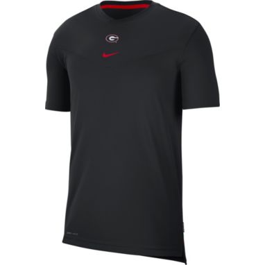 sorry, Nike Men's Georgia Bulldogs Football Sideline Coach Dri-FIT UV Black T-Shirt is currently out of stock