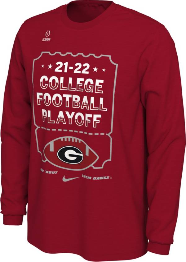 Nike Men's 2021-22 College Football Playoff Semifinal Bound Georgia Bulldogs Long Sleeve T-Shirt product image