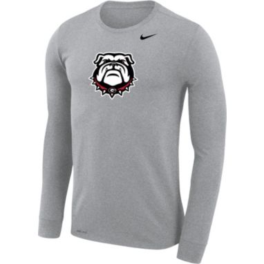 sorry, Nike Men's Georgia Bulldogs Grey Dri-FIT Legend Long Sleeve T-Shirt is currently out of stock
