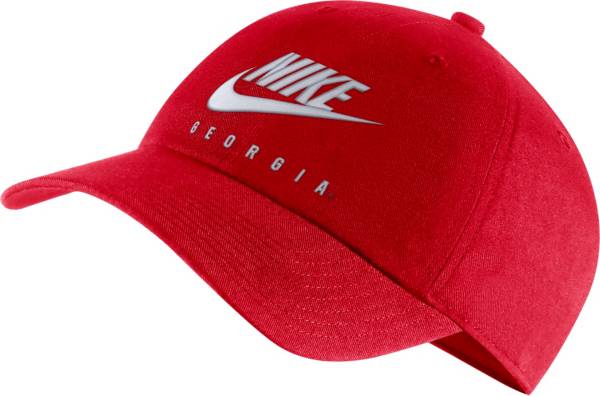 Nike Men's Georgia Bulldogs Red Futura Adjustable Hat