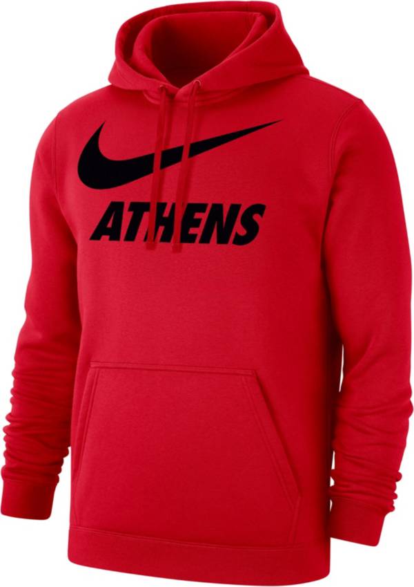 Nike Men's Athens Red City Pullover Hoodie